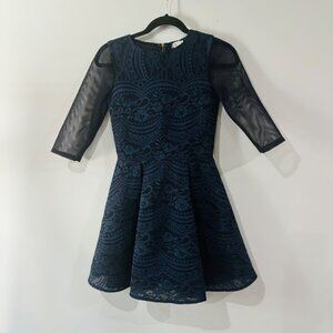 David Charles Child Dress Navy Size 12